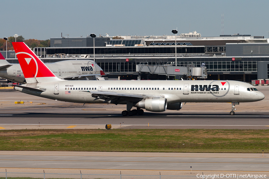 Northwest Airlines Boeing 757-251 (N504US) | Photo 190485
