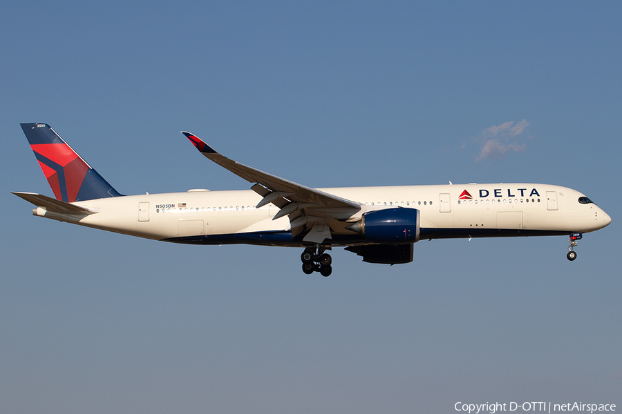 Delta Air Lines Airbus A350-941 (N505DN) | Photo 385134