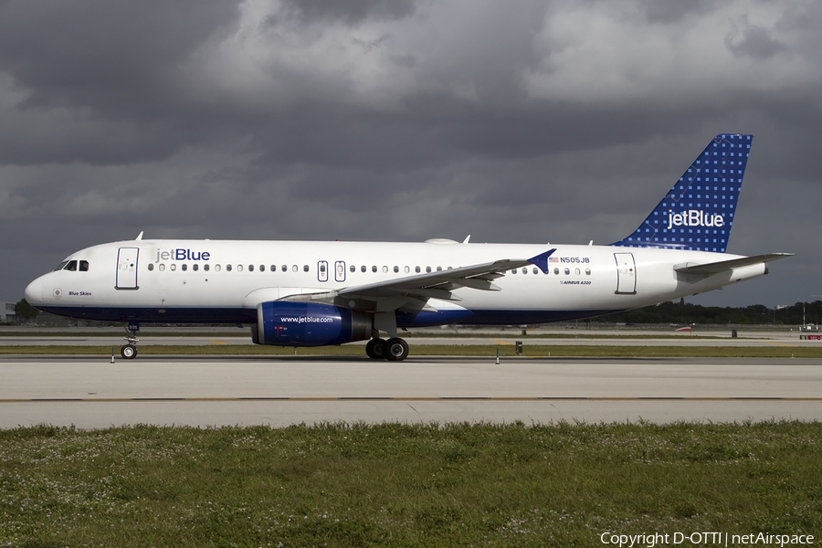 JetBlue Airways Airbus A320-232 (N505JB) | Photo 422551