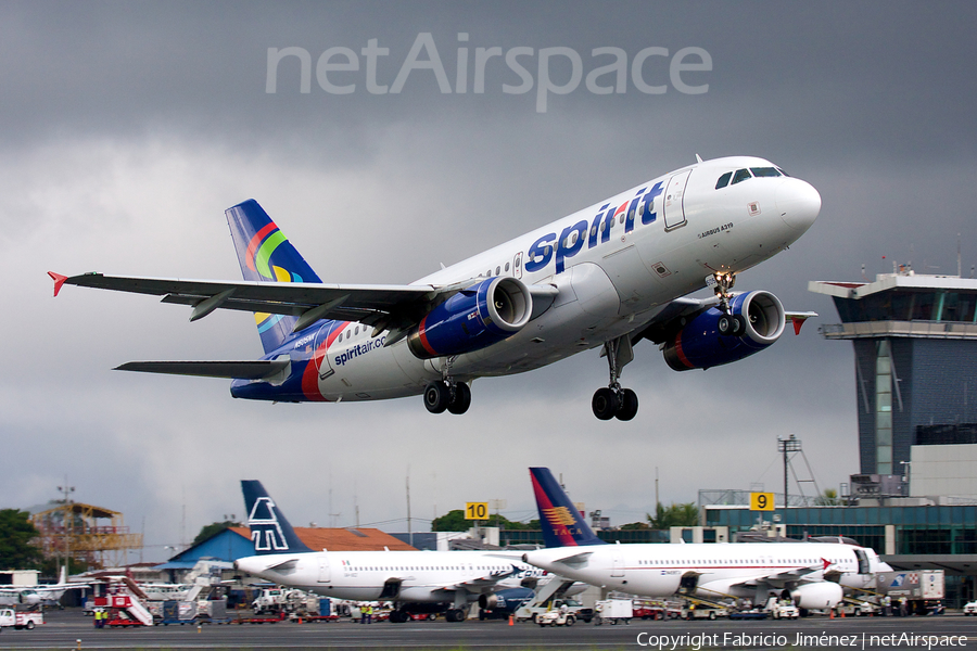 Spirit Airlines Airbus A319-132 (N505NK) | Photo 9706