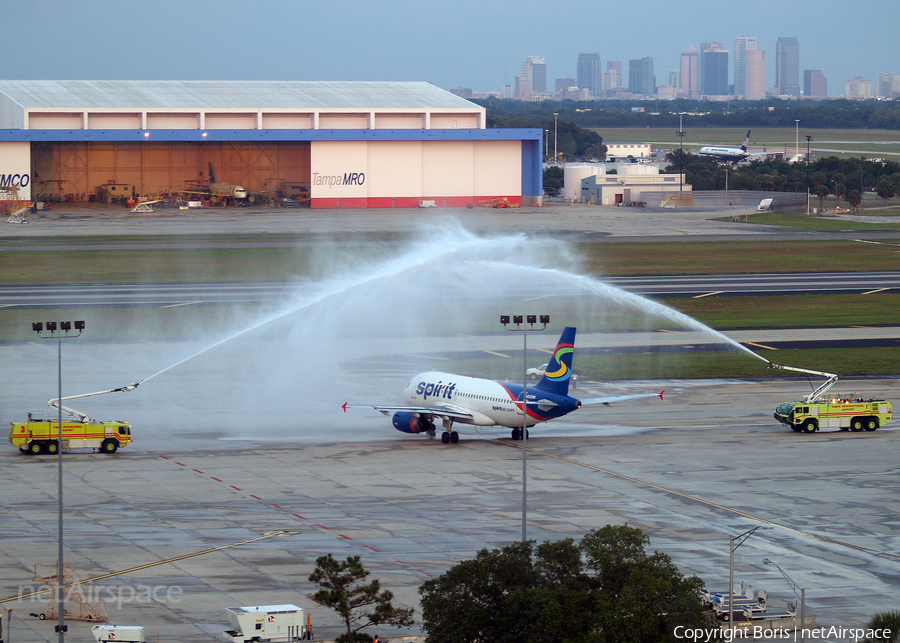 Spirit Airlines Airbus A319-132 (N505NK) | Photo 5039