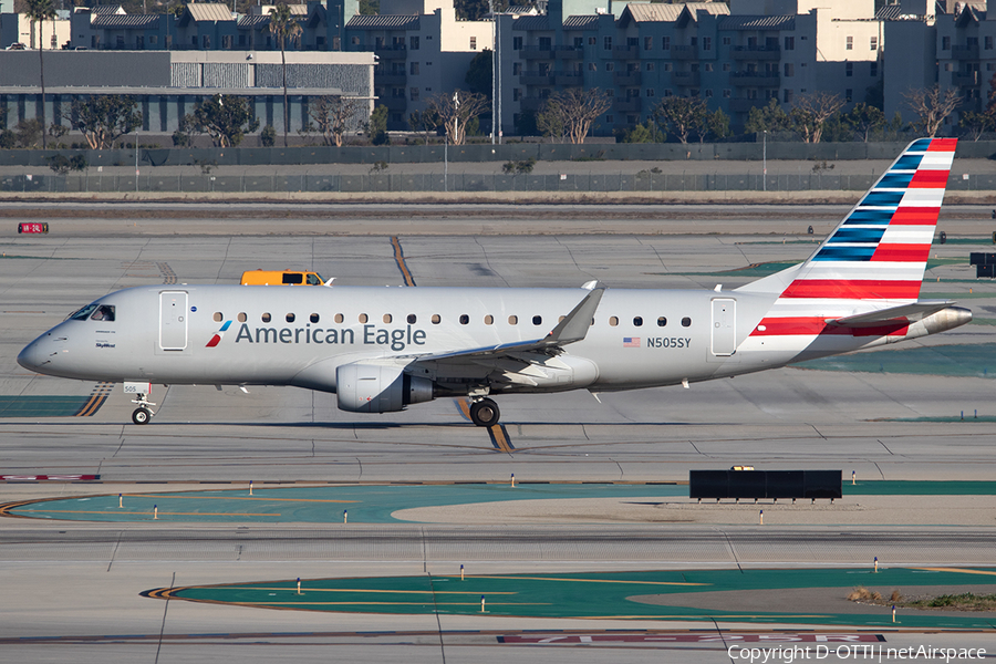 American Eagle (SkyWest Airlines) Embraer ERJ-175LR (ERJ-170-200LR) (N505SY) | Photo 542197