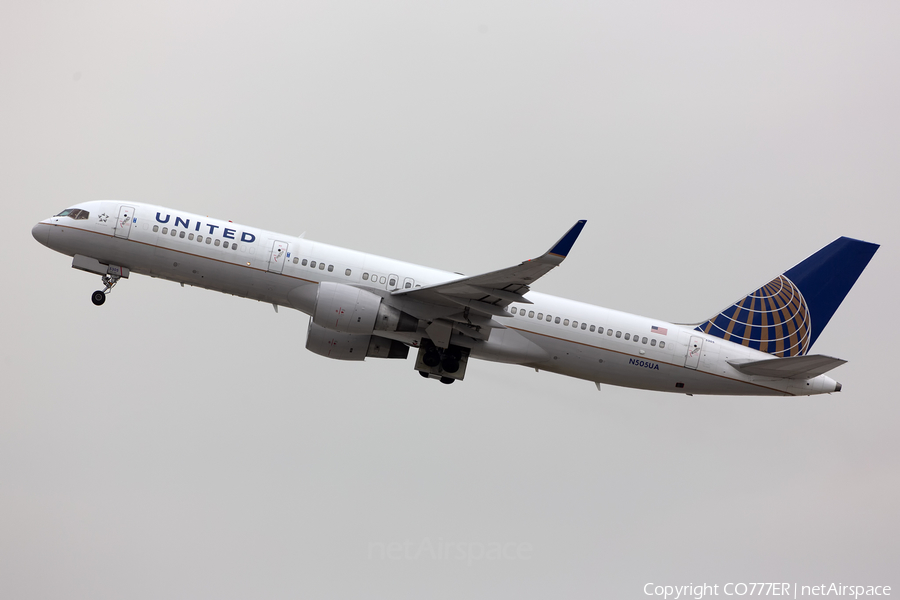 United Airlines Boeing 757-222 (N505UA) | Photo 417199