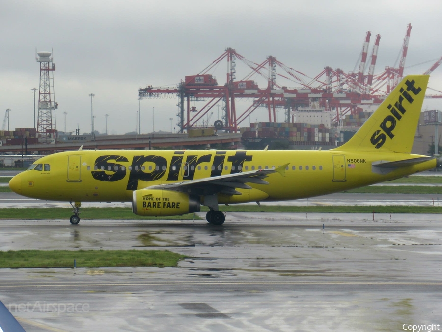 Spirit Airlines Airbus A319-132 (N506NK) | Photo 257404