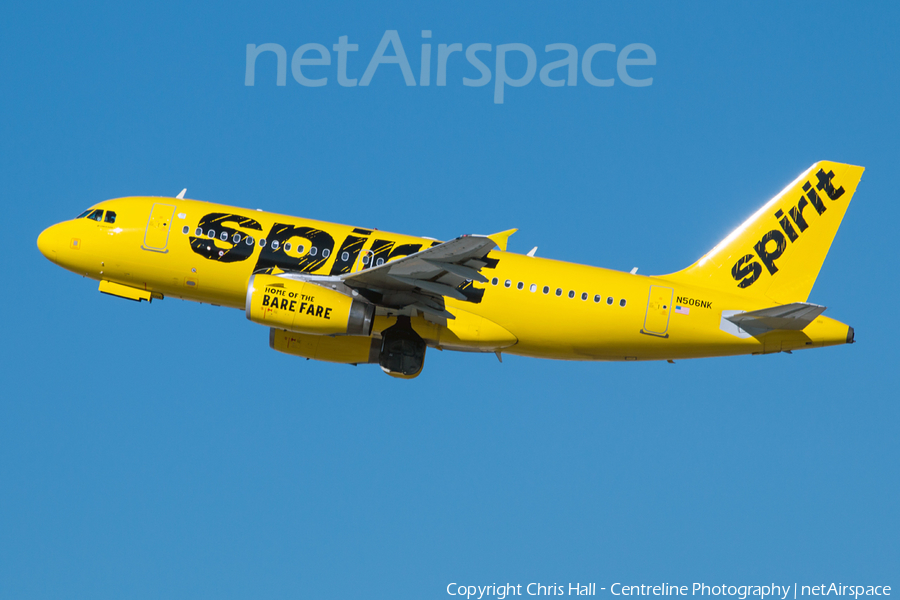 Spirit Airlines Airbus A319-132 (N506NK) | Photo 107514