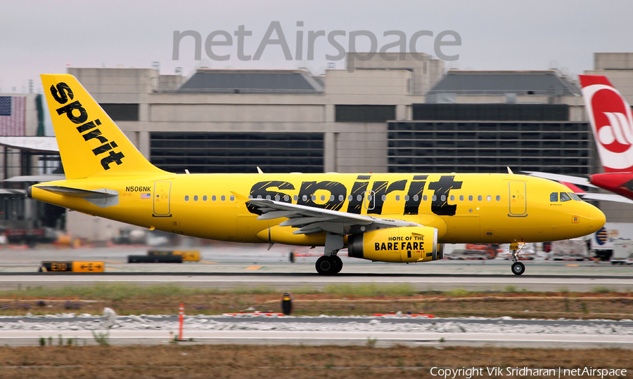 Spirit Airlines Airbus A319-132 (N506NK) | Photo 115468