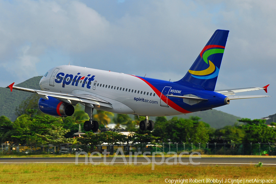 Spirit Airlines Airbus A319-132 (N506NK) | Photo 6299
