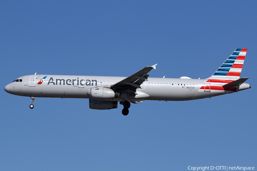American Airlines Airbus A321-231 (N507AY) | Photo 540685