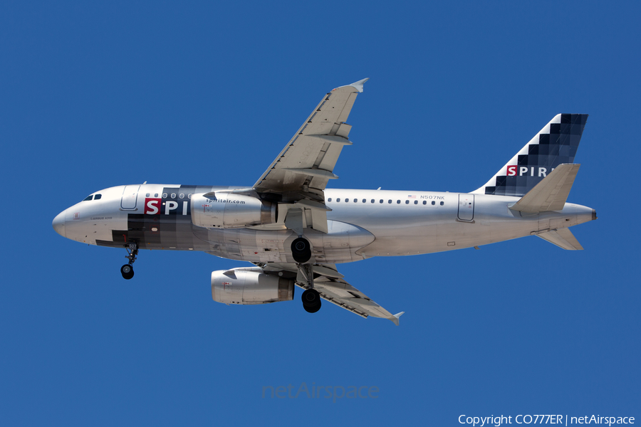 Spirit Airlines Airbus A319-132 (N507NK) | Photo 26452