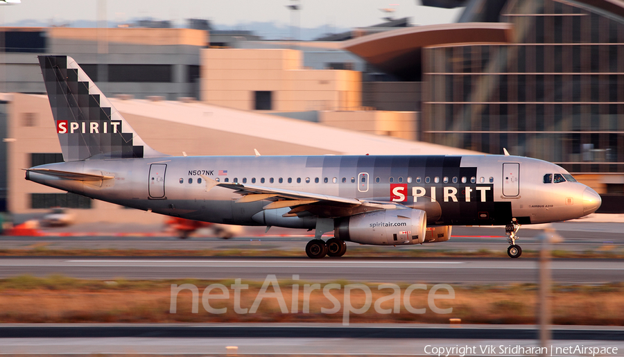 Spirit Airlines Airbus A319-132 (N507NK) | Photo 117240