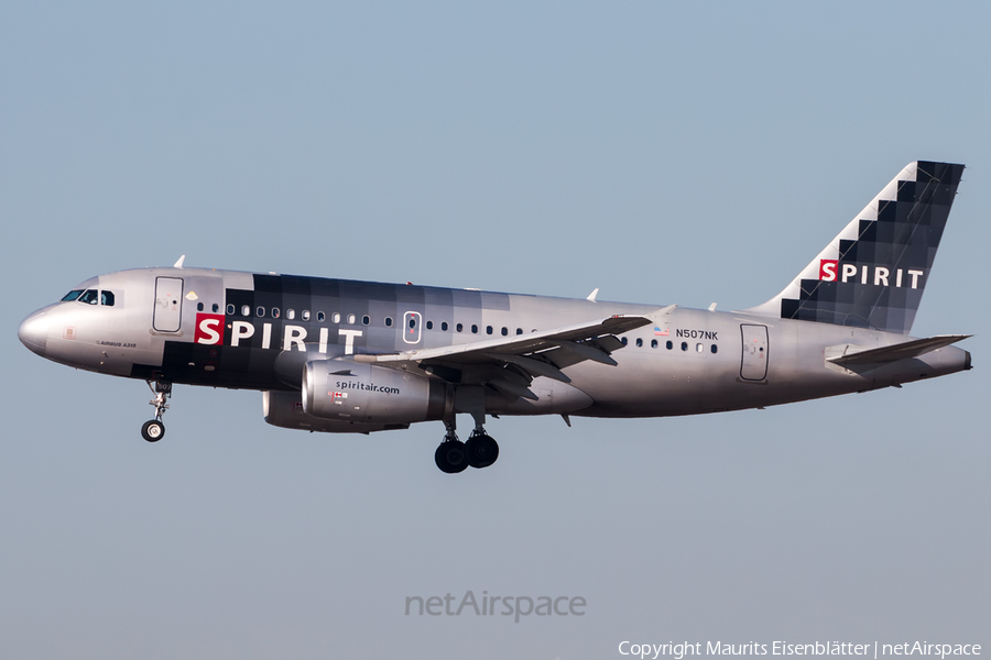 Spirit Airlines Airbus A319-132 (N507NK) | Photo 251527
