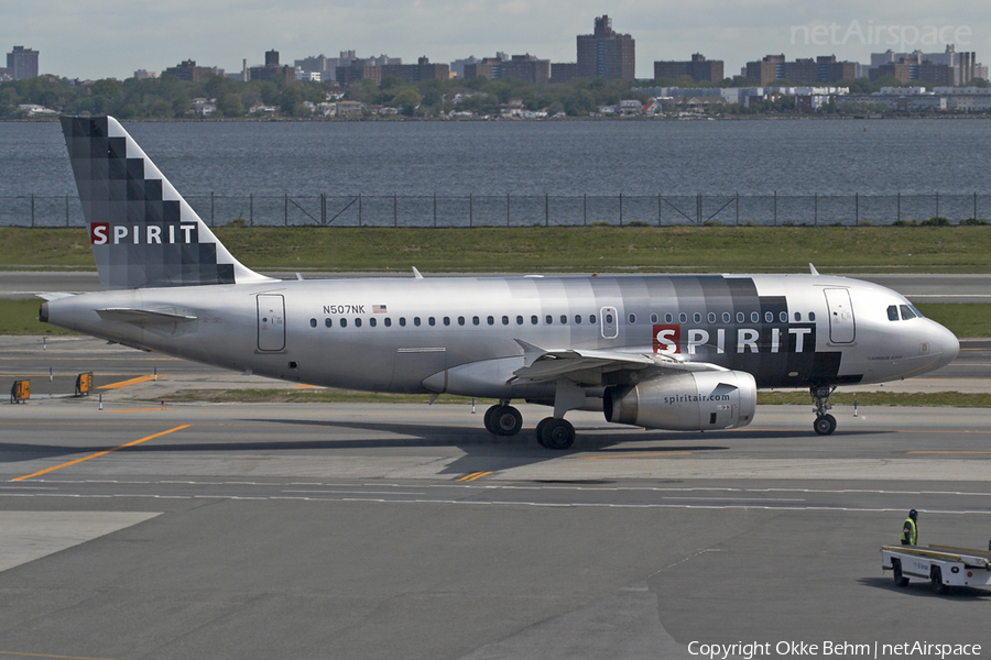 Spirit Airlines Airbus A319-132 (N507NK) | Photo 40281