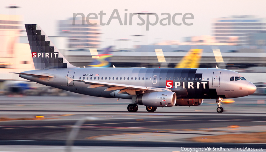 Spirit Airlines Airbus A319-132 (N508NK) | Photo 120259