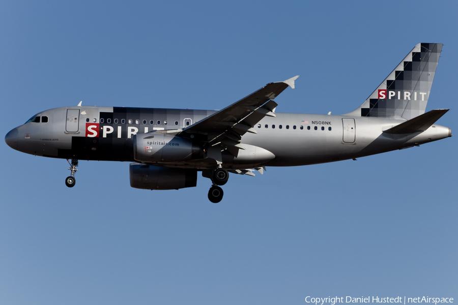 Spirit Airlines Airbus A319-132 (N508NK) | Photo 449935