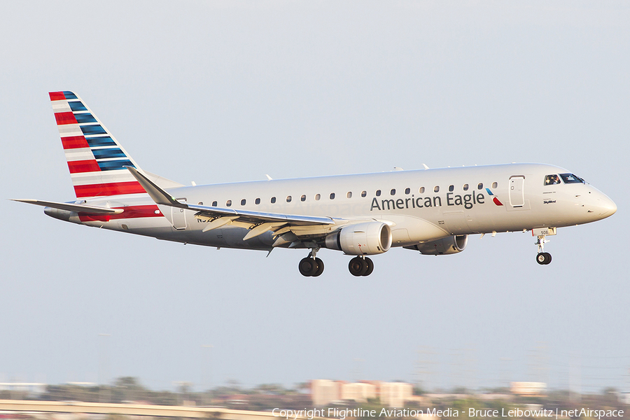American Eagle (SkyWest Airlines) Embraer ERJ-175LR (ERJ-170-200LR) (N508SY) | Photo 532612
