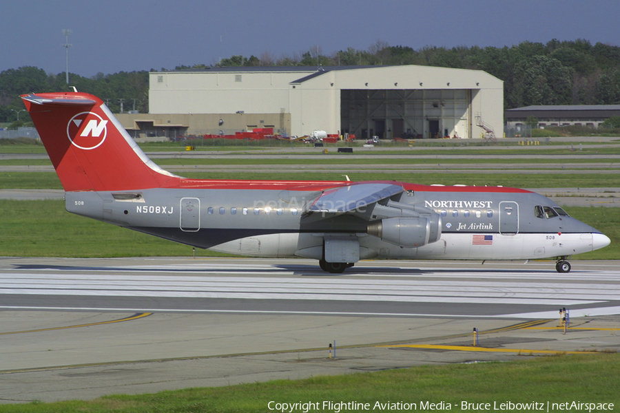 Northwest Airlink (Mesaba Airlines) BAe Systems BAe-146-RJ85 (N508XJ) | Photo 170456