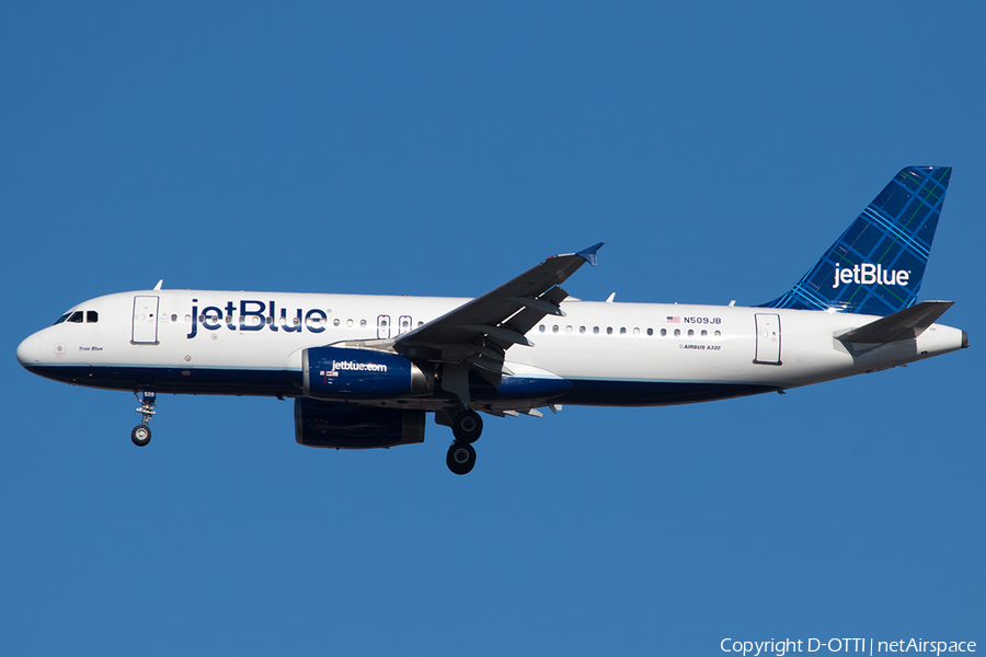 JetBlue Airways Airbus A320-232 (N509JB) | Photo 220029