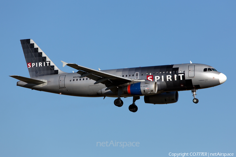 Spirit Airlines Airbus A319-132 (N509NK) | Photo 91600