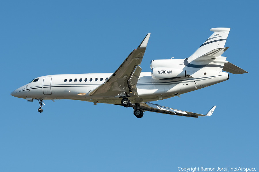 Solairus Aviation Dassault Falcon 7X (N510AN) | Photo 524060