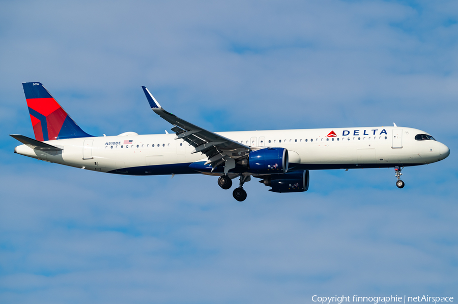 Delta Air Lines Airbus A321-271NX (N510DE) | Photo 650702