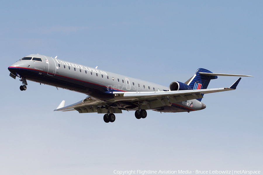 United Express (Mesa Airlines) Bombardier CRJ-701ER (N510MJ) | Photo 150725