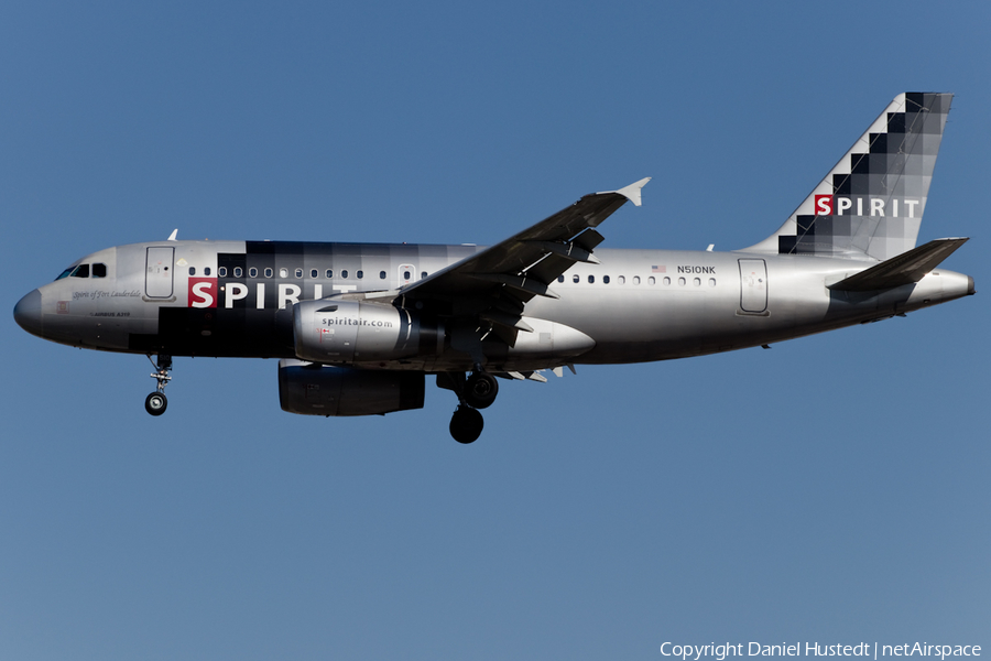 Spirit Airlines Airbus A319-132 (N510NK) | Photo 446811