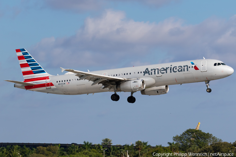 American Airlines Airbus A321-231 (N510UW) | Photo 560547