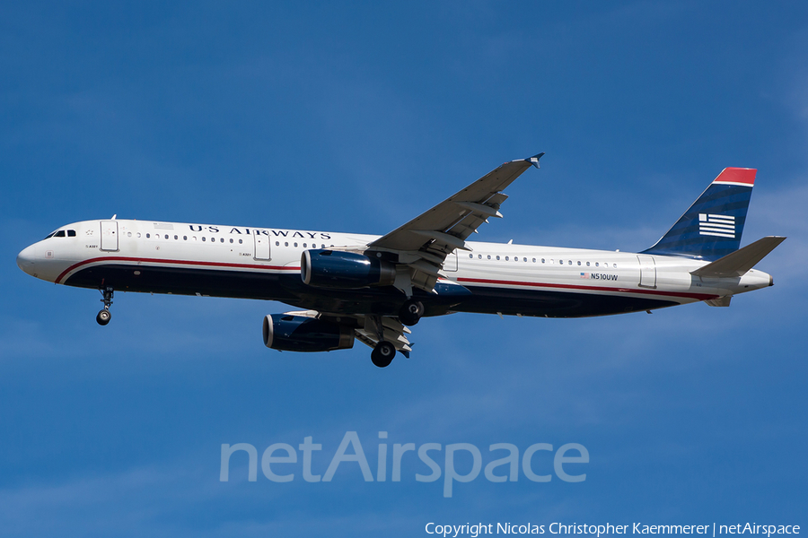 US Airways Airbus A321-231 (N510UW) | Photo 127089