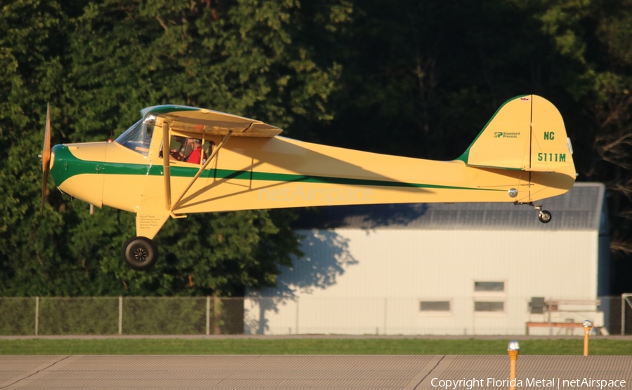 (Private) Taylorcraft BC-12D Twosome (N5111M) | Photo 307928