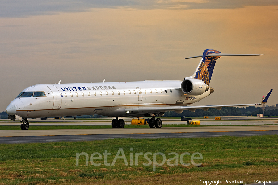 United Express (Mesa Airlines) Bombardier CRJ-701ER (N511MJ) | Photo 110660