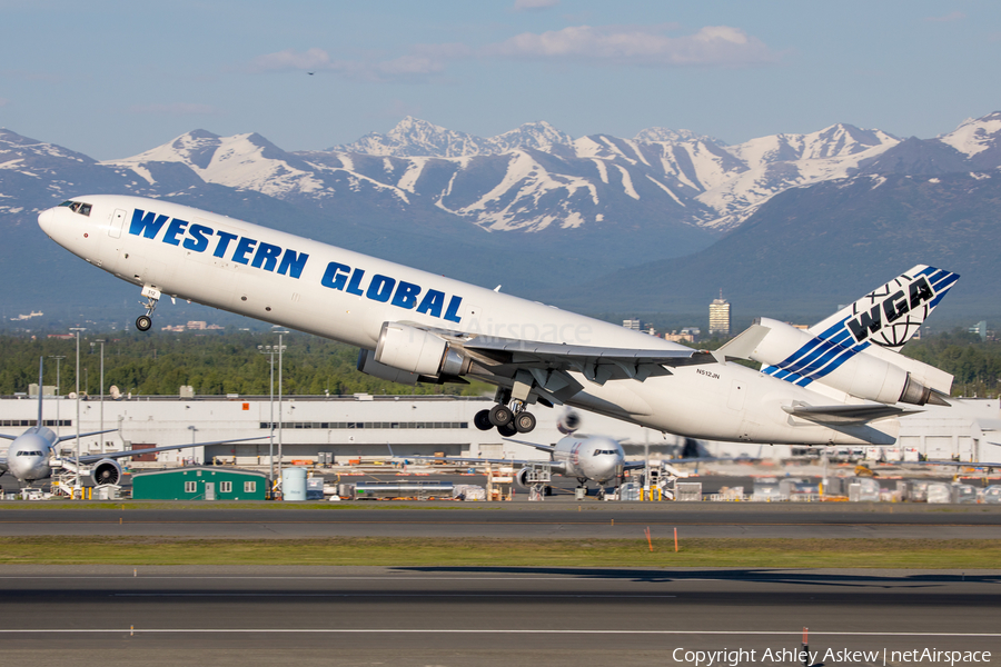 Western Global Airlines McDonnell Douglas MD-11F (N512JN) | Photo 512143