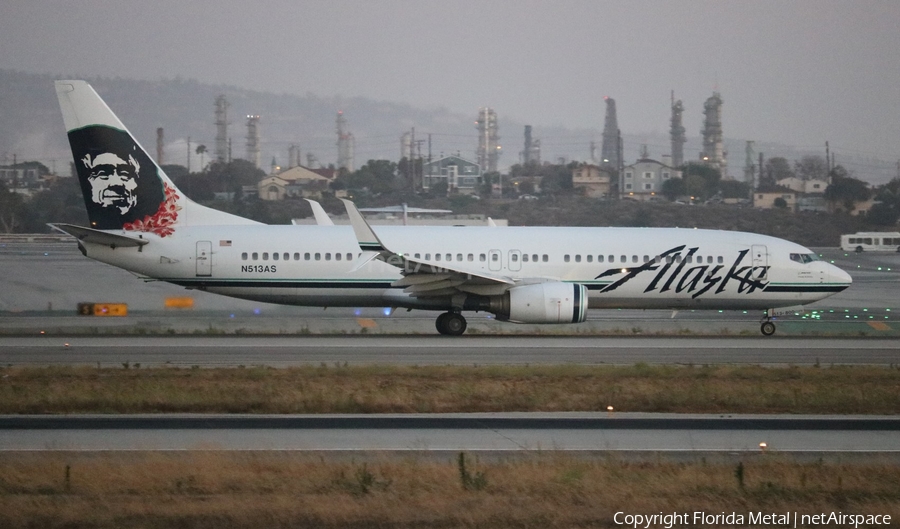 Alaska Airlines Boeing 737-890 (N513AS) | Photo 587956
