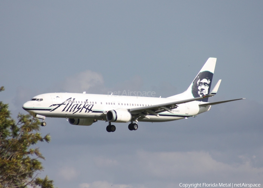 Alaska Airlines Boeing 737-890 (N513AS) | Photo 300627