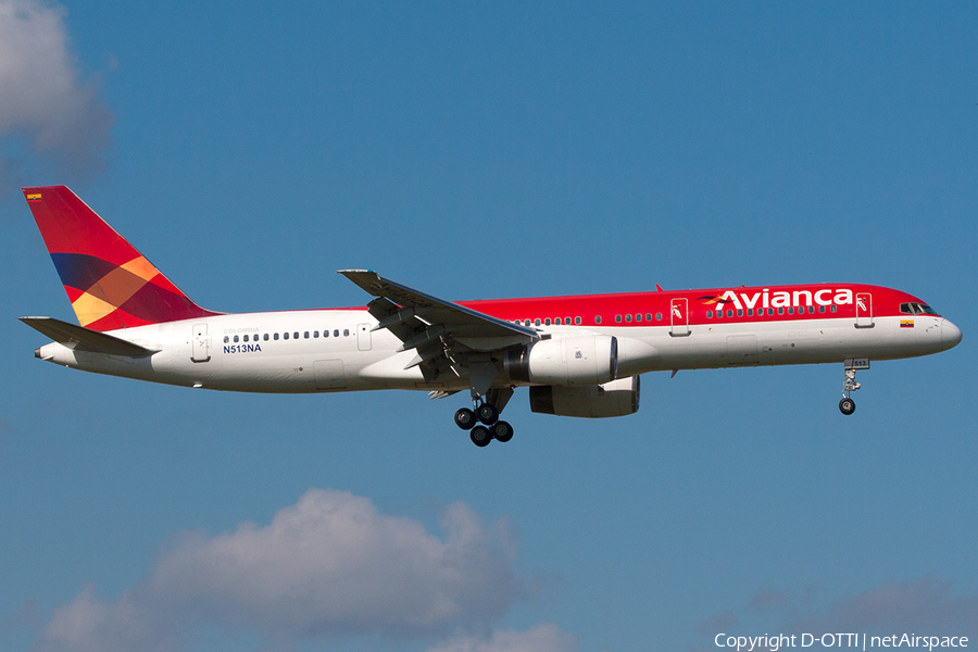 Avianca Boeing 757-2T7 (N513NA) | Photo 230506