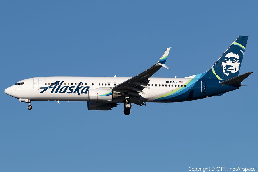 Alaska Airlines Boeing 737-890 (N514AS) | Photo 177117