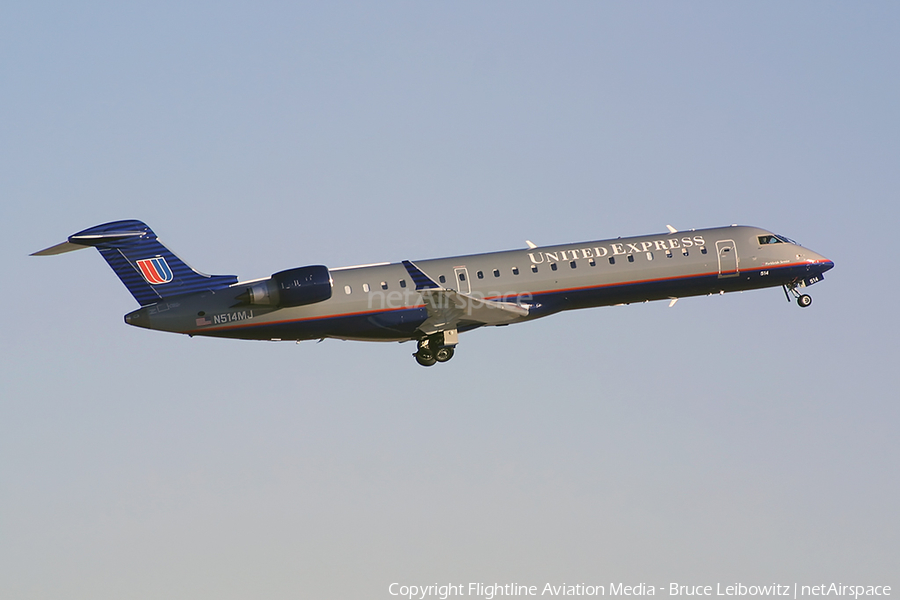 United Express (Mesa Airlines) Bombardier CRJ-701ER (N514MJ) | Photo 151700