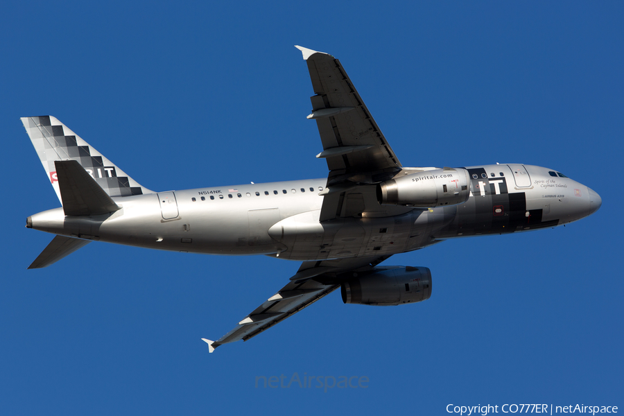 Spirit Airlines Airbus A319-132 (N514NK) | Photo 22681