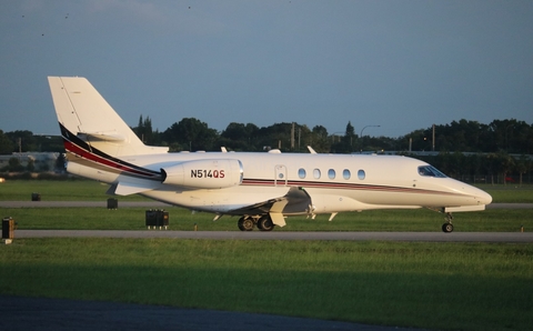 NetJets Cessna 680A Citation Latitude (N514QS) at  Orlando - Executive, United States