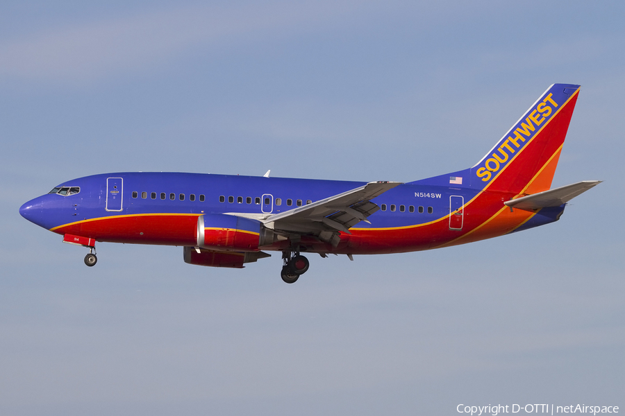 Southwest Airlines Boeing 737-5H4 (N514SW) | Photo 425743