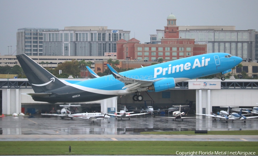 Amazon Prime Air (Southern Air) Boeing 737-83N(BCF) (N5153A) | Photo 358546