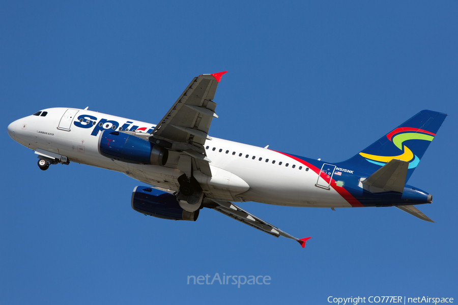 Spirit Airlines Airbus A319-132 (N515NK) | Photo 37666