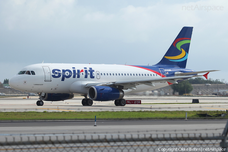 Spirit Airlines Airbus A319-132 (N515NK) | Photo 53960