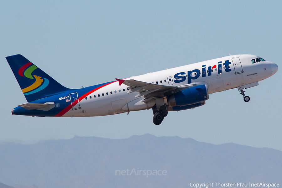 Spirit Airlines Airbus A319-132 (N515NK) | Photo 90598