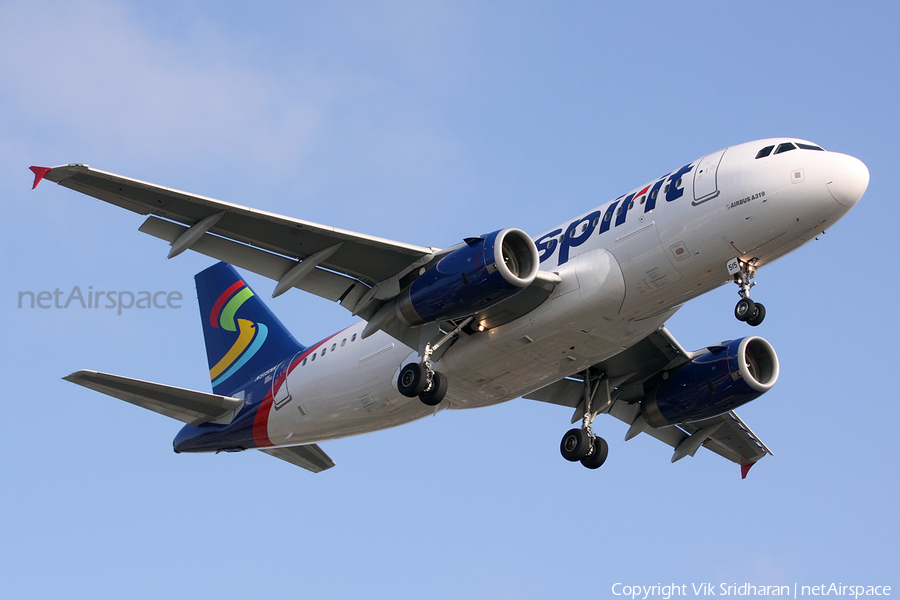 Spirit Airlines Airbus A319-132 (N515NK) | Photo 24511
