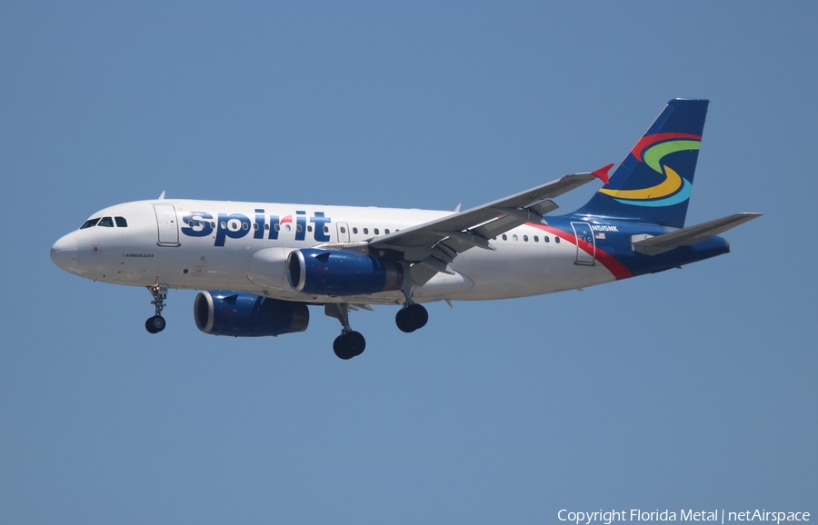 Spirit Airlines Airbus A319-132 (N515NK) | Photo 294051