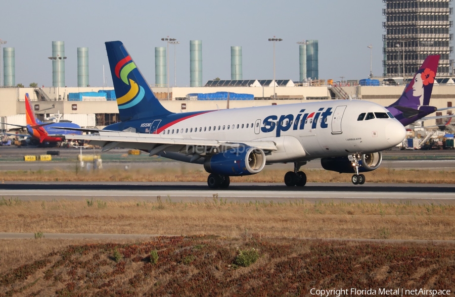 Spirit Airlines Airbus A319-132 (N515NK) | Photo 294962