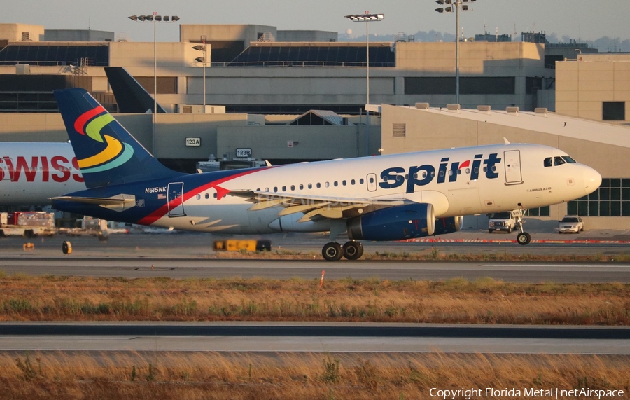 Spirit Airlines Airbus A319-132 (N515NK) | Photo 587996