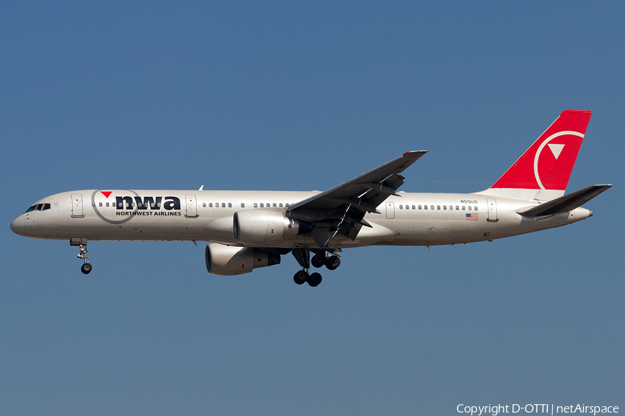 Northwest Airlines Boeing 757-251 (N515US) | Photo 182983