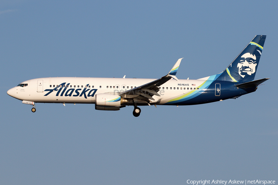 Alaska Airlines Boeing 737-890 (N516AS) | Photo 197483