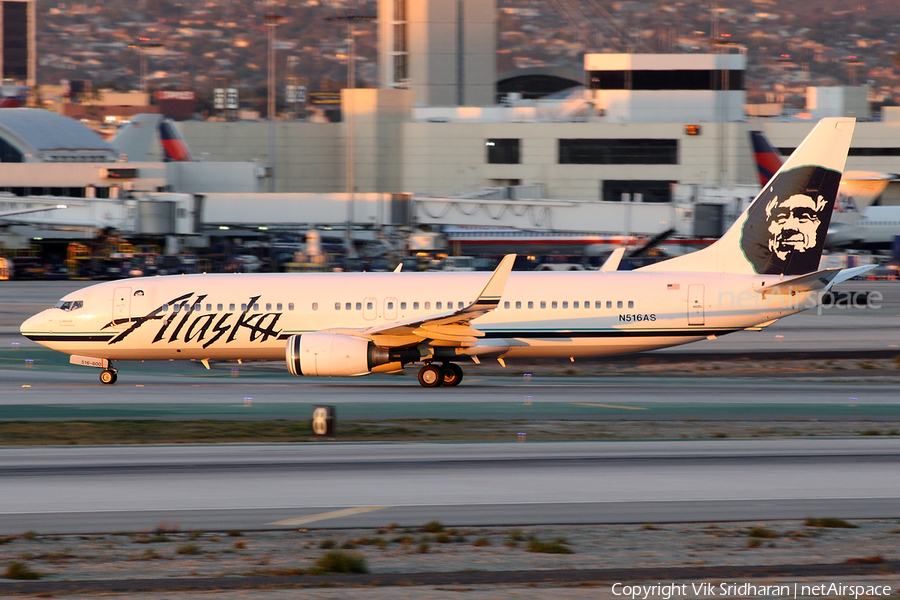 Alaska Airlines Boeing 737-890 (N516AS) | Photo 12646